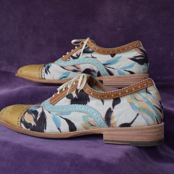 John Fluevog The Gateway BRANDENBURG Wingtip shoe - Picture 8 of 11